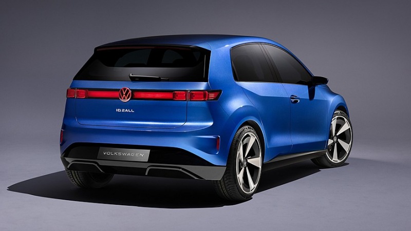 Volkswagen может выпустить хэтчбек ID.2 R: три электромотора и более 400 лошадиных сил