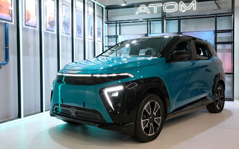 Испытания нового российского городского автомобиля «Атом