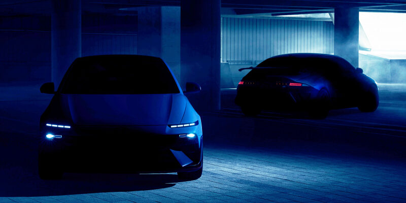 «Заряженный» седан готовится к дебюту: Hyundai Ioniq 6 N показался на новых тизерах