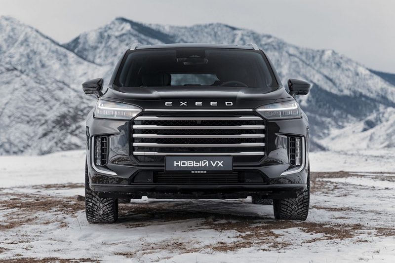 Купите Exeed VX: три экрана, семь режимов вождения и 23 динамика