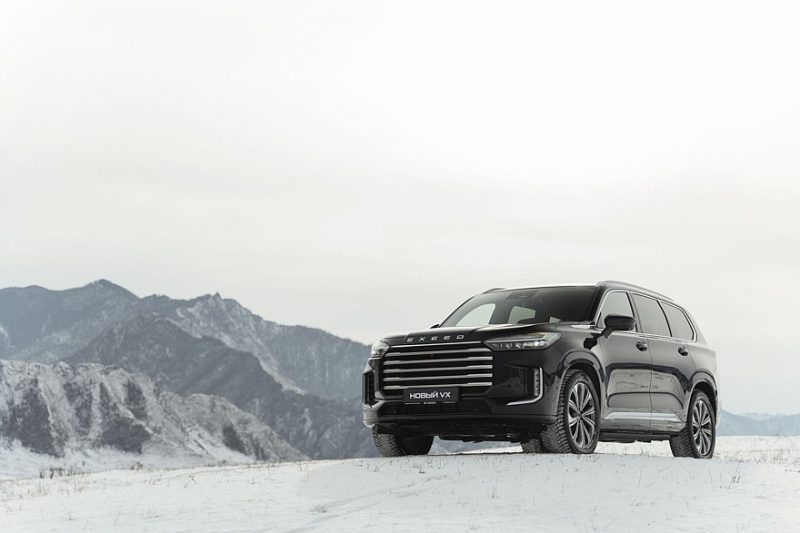 Купите Exeed VX: три экрана, семь режимов вождения и 23 динамика